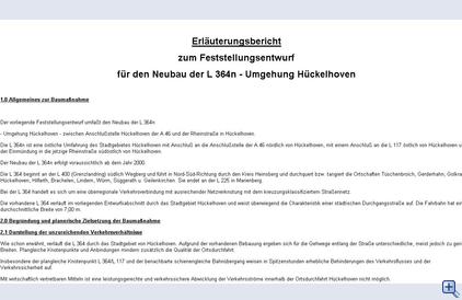 Erläuterungsbericht