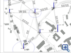Netzskizze mit Lageplan