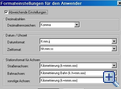 Formateinstellungen