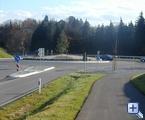 A view of the roundabout