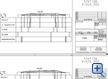 Cross-section drawing
