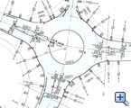 CARD/1 setting-out plan