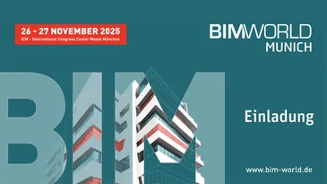 Sie sehen das Signet der Messe BIM World.